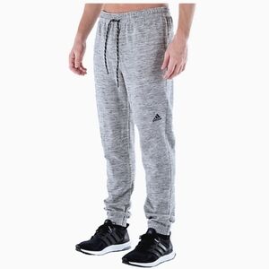 Adidas Men's Essentials Heathered Piqué jogger style pants size medium
